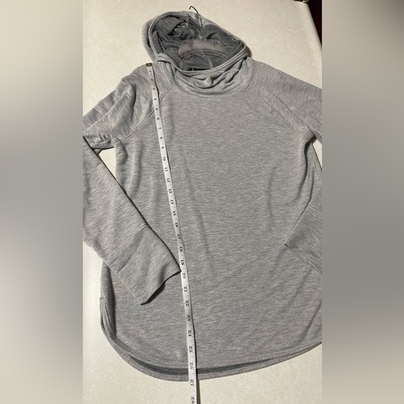 RBX Women's French Terry Pullover Hoodie Light Grey Size M - Picture 6 of 9